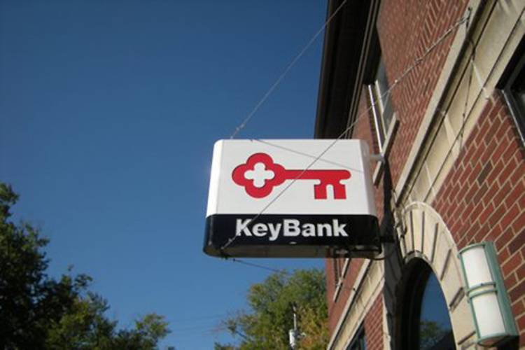KeyBank Custom Outdoor Signage Flexlume